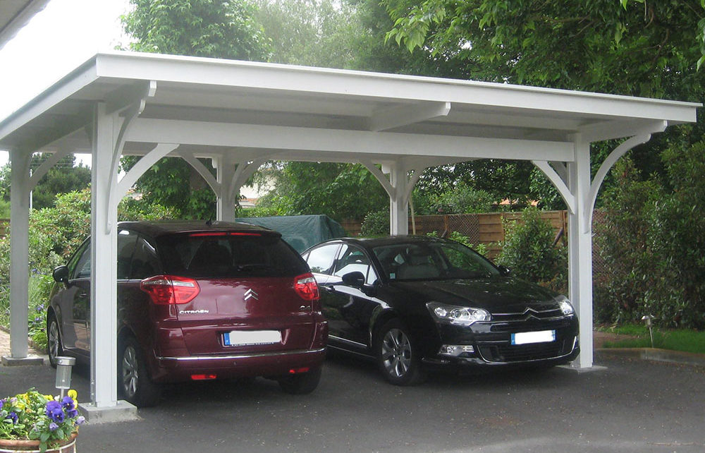 CARPORT DOUBLE<br/>
dimensions de couverture 6.00 x 5.40