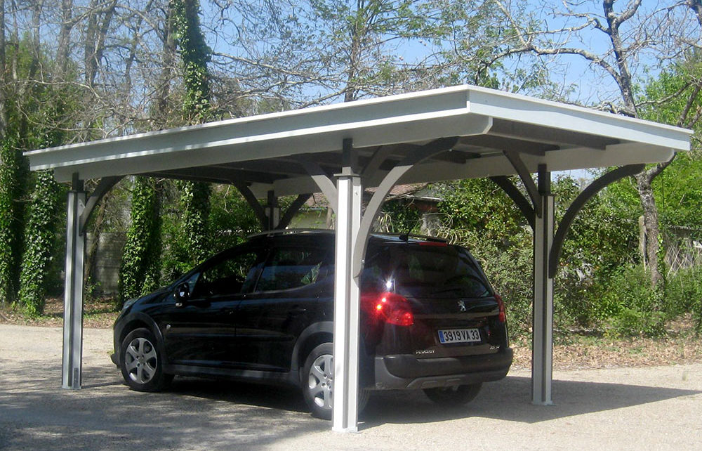 CARPORT SIMPLE<br/> dimensions de couverture 3.60 x 5.40